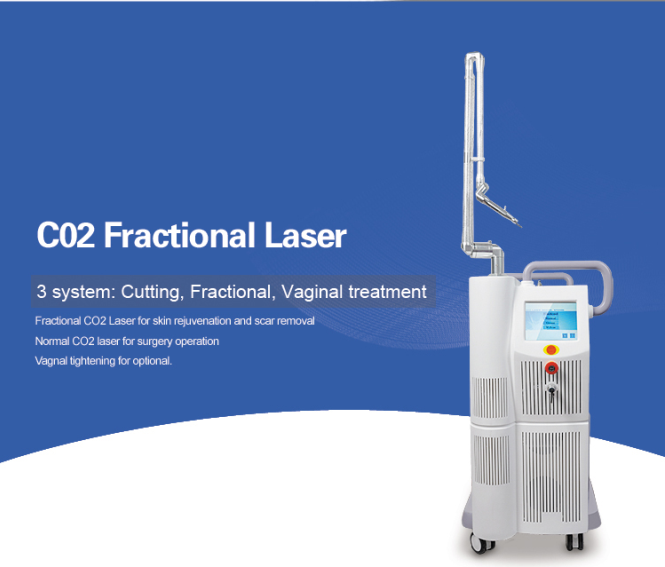 CO2 Fractional Laser&Vaginal Tightening Machine