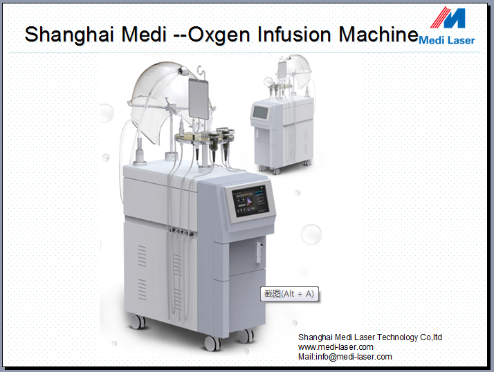 Oxygen Mask Jet Peel Machine