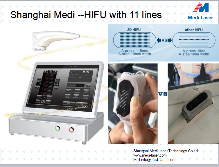 11 Line 3D Hifu skin lifting&tightening Machine